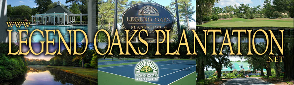 Legend Oaks Plantation, Summerville, SC Real Estate header